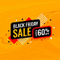 Black friday sale and discount banner te... | Free Vector #Freepik #freevector #banner #business #sale #gift