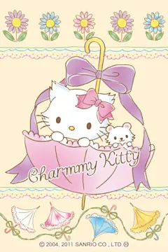 KITTY猫卡通苹果安卓手机壁纸