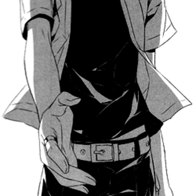 插画动漫二次元头像男