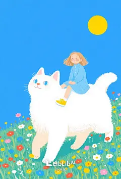 治愈系绘本插画壁纸颗粒感-LoRA-龙猫AI-LiblibAI