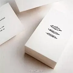 【简约美】名片不一定要把所有的信息都放在上面，堆积得满满的，让人抓不住重点。简洁的名片设计反倒能给人一种清爽的感觉，使其在众多的名片中凸显出来。