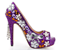 #Charming #Shinning Beading #Rhinestone #Bride Shoes