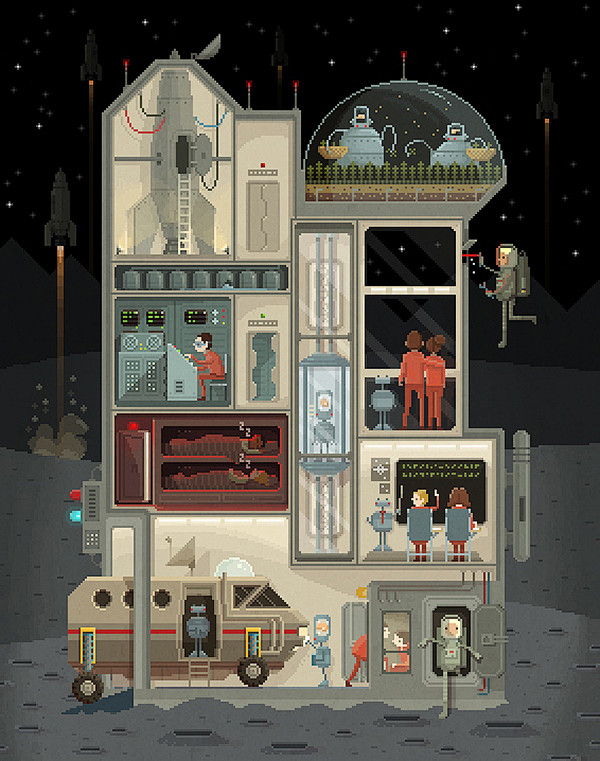Pixels, Huh. 2014. :...