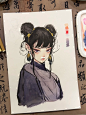 好，画完哩