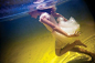窒息的美。、海的华丽、under the water、窒息的美、摄影、水中、唯美、水下、水世界、水、温暖、女子
