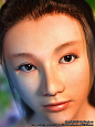 【中国风】Asian Girl, Hapzunglam (3D) - 国外cg作品欣赏 - 中国风,中国风动画水墨CG网 - http://www.chinainkcg.com
