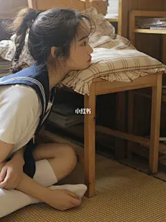 日系jk制服水手服少女写真_摄影_写真_小红书