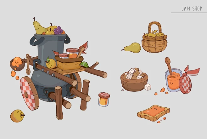 Jam Shop-花瓣网