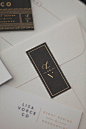 Lisa Vorce Co. : Lisa Vorce plans the kind of events that inspire their own social media accounts. Her rolodex is so A-list it’s NDA-protected. European-flavored sophistication informs this branding suite. Gold foiling and metallic inks allude to upmarket
