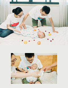 小柚子的白天照

摄影：洪小漩

出镜：小柚子一家

小柚子爸爸妈妈是我的中学时代的同学和学妹，两年前还有幸帮他们在浙大校园里拍过情侣照。

时间很快，如今小柚子都那么大了。

年初，小柚子麻麻和我约孕妇照。结果，一场疫情打乱了大家的计划，等我和小柚子碰上头，他已经满百天了。

6月底的天已然很热了，小柚子不方便出门，最终就选择在我的闺房完成了一组百日记录。借着拍照，我好好请教了一番过来人，不过，依然很茫然。估计，还是要走一步看一步。

作为新手妈妈，有很多坑，恐怕横竖都是要踩的。