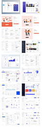 可视化工作台图表仪表盘产品PC管理后台UI界面Sketch格式素材-淘宝网