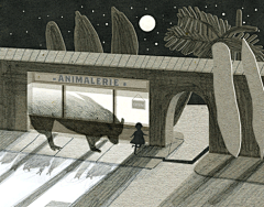 澳大利亚悉尼插画师 Nancy Liang 夜晚中的... 来自CG插画控 - 微博