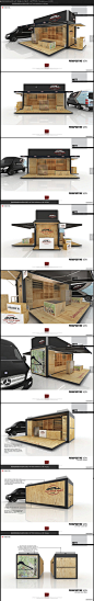 海角联盟商城移动车载弹出式商店-HOTT3D Exhibitions [16P]-空间设计