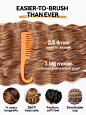 Amazon.com : GORGIUS Glueless Short Wavy Wig Dark Brown Loose Curly Wig Shoulder Length 18 Inch Middle Part 180 Density Put On Go Wigs Pre Plucked with Natural Hairline Fiber & Remy Human Hair Blend : Beauty & Personal Care