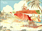 enoqi: Studio Ghibli in Watercolor, by Masuo: 