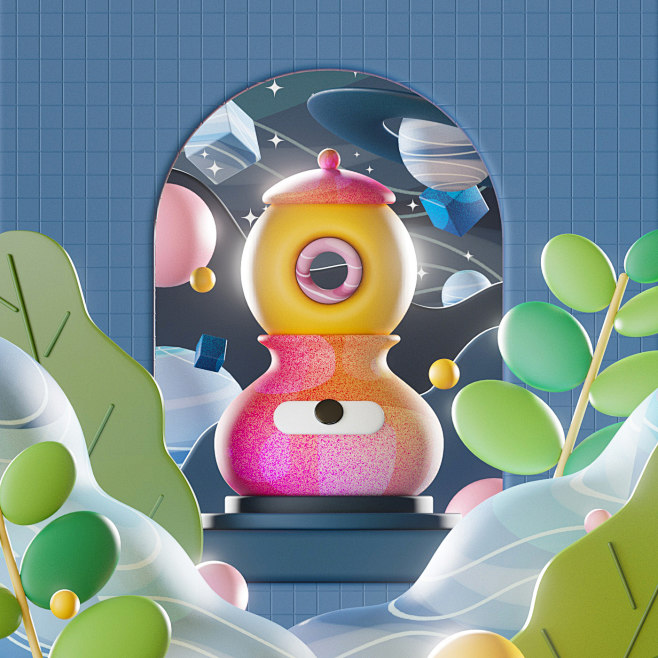 2D 36days 3D ILLUSTR...