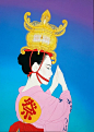 独特的东方女性之美  | 鹤田一郎的版画