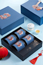 新年礼盒高档茶叶包装盒空礼盒特产干货商务送礼茶叶红酒礼品盒-淘宝网