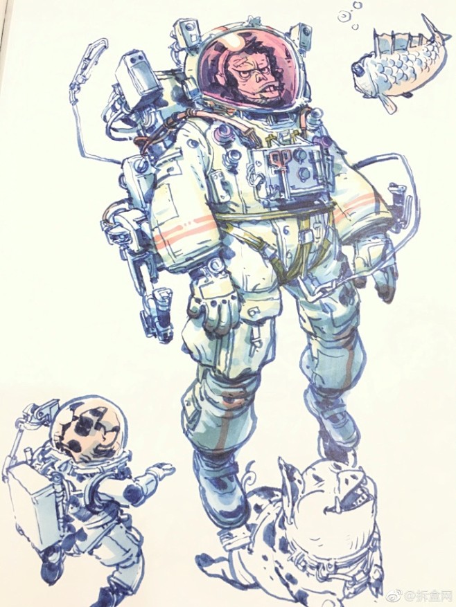 Kim Jung Gi 2016 Sketch Collection 金政基 2016金政基速写Kim Jung-Gi 2016 Sketch Collection ​​​​