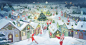 Merry Christmas with Tonttu
Illustrated by Kim minji

一组来自韩国画家Kim minji 的作品，画风很梦幻，很童趣。 ​​​​