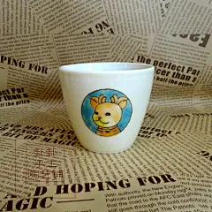 【卦卦陶艺铺】复古文艺风 纯手绘复古呆萌动物系水杯 咖啡杯 卦卦手工陶艺铺 原创 设计 新款 2013 正品 代购  景德镇