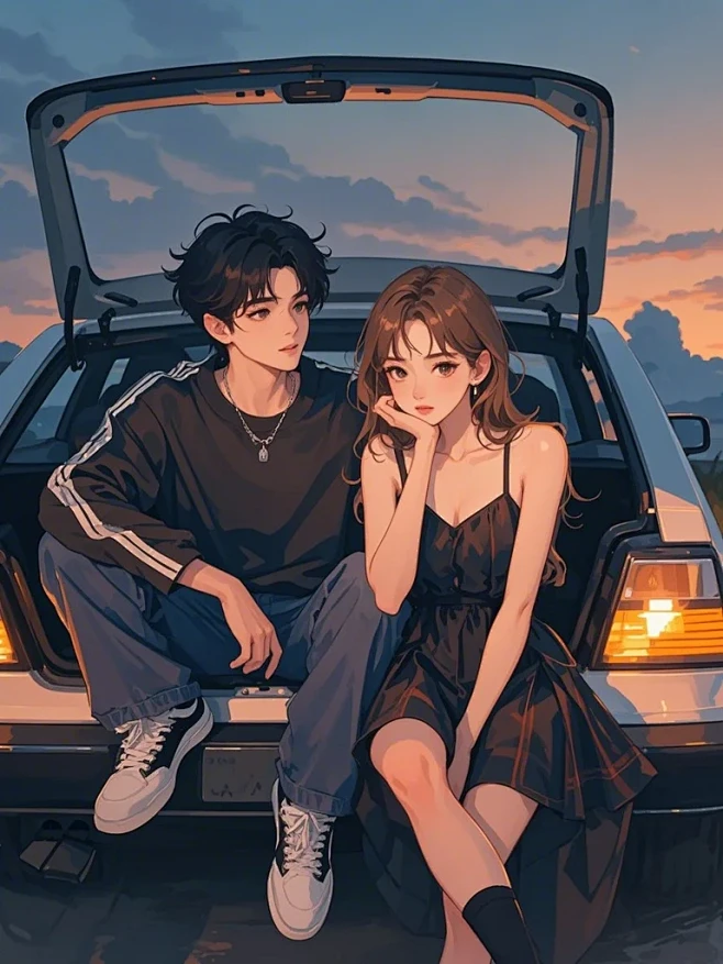 月夜啸声AI试验-现代情侣
