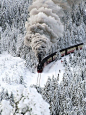 Snow Train, Wernigerode, Germany
photo via yahoo