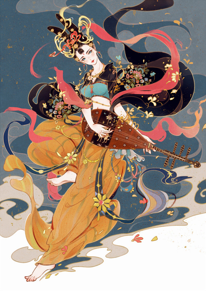 左小翔嫁衣古风服饰美女西域美女