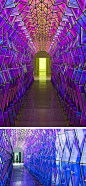 One-Way Colour Tunnel by Olafur Eliasson: 