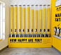 The Happy Show #Interactive & #Infographic #Exhibition Design: 