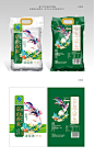 【源文件下载】 包装设计 包装袋 大米 插画 中国风 水稻 鲤鱼 398649