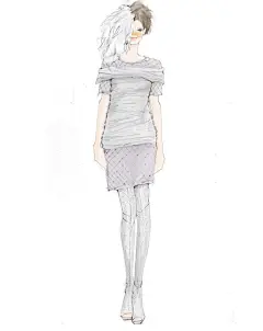 80后插画师Xunxun-Missy新书《不私藏的时尚穿搭术》精彩插画赏，清新笔触将时尚世界化繁为简！