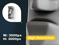 40款卡通有趣Emoji表情符号3D插画图标Icons设计Blender/PNG格式-淘宝网