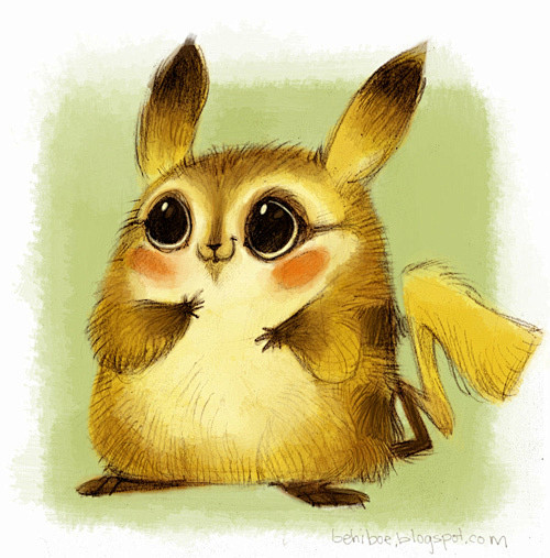 皮卡丘 Pikachu 主题动漫插画欣赏