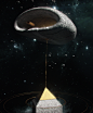 3D Ancient art CGI conceptart Digital Art  ILLUSTRATION  Space  surreal universe
