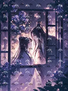 AI版权图古风男女597