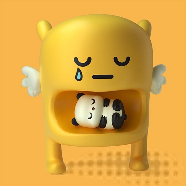 Michi vinyl toy by A...