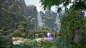 The Steps of Akasha - Moss-Covered Ruins, Koriel Kruer : Screenshots from XING: The Land Beyond

As the level and environment designer, I created this scene in Unreal 4 for my indie game XING: The Land Beyond, released for PC, HTC Vive and Oculus Rift. 
P