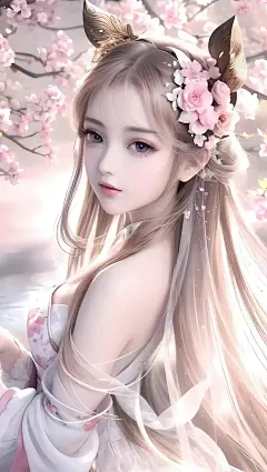 头像壁纸‖穿红色网纱裙的古装美女-今日头条