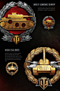 [超清]坦克世界战斗徽标奖牌设计 |GAMEUI- 游戏设计圈聚集地 | 游戏UI | 游戏界面 | 游戏图标 | 游戏网站 | 游戏群 | 游戏设计