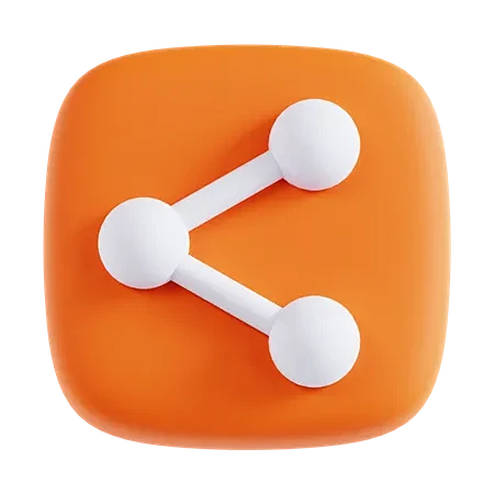 Share  3D Icon