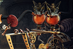 Rita_Z采集到GUI - Steampunk