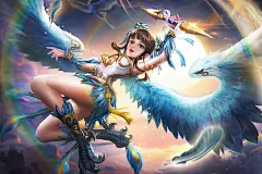 神兽精卫，相伴问道_林宽__插画师作品_涂鸦王国gracg.com