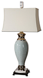 Rossa Light Blue Table Lamp - traditional - table lamps - Fratantoni Lifestyles