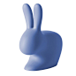 stefano giovannoni’s rabbit chair uses a playful silhouette | Designboom Shop : The ‘Rabbit Chair’ is the last creation that came out of Stefano Giovannoni’s magic hat, rounding out a family of products that has a strong communicative media power. The ide