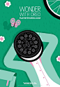 Oreo’s Beautiful & Vibrant Illustrated Ads Bring The Concept Of Play To Life - DesignTAXI.com
