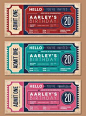 46+ Print Ready Ticket Templates PSD for Various Types of Events - PSD Templates Blog