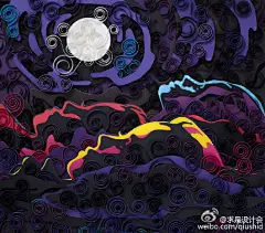 艺术家John Ed De Vera用剪纸的方式制作了组插画，充满卡通元素，影视作品中的人物以及立体效果。#求是爱设计#