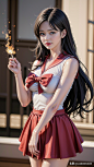 让AI回炉再造《美少女战士》火野丽，体现火野丽的勇气与智慧-今日头条