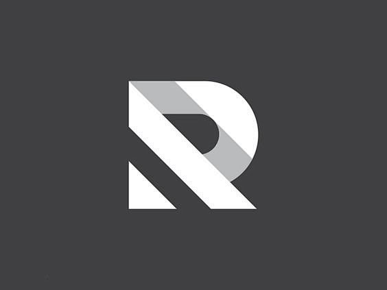 字母“R”logo设计 ​​​​